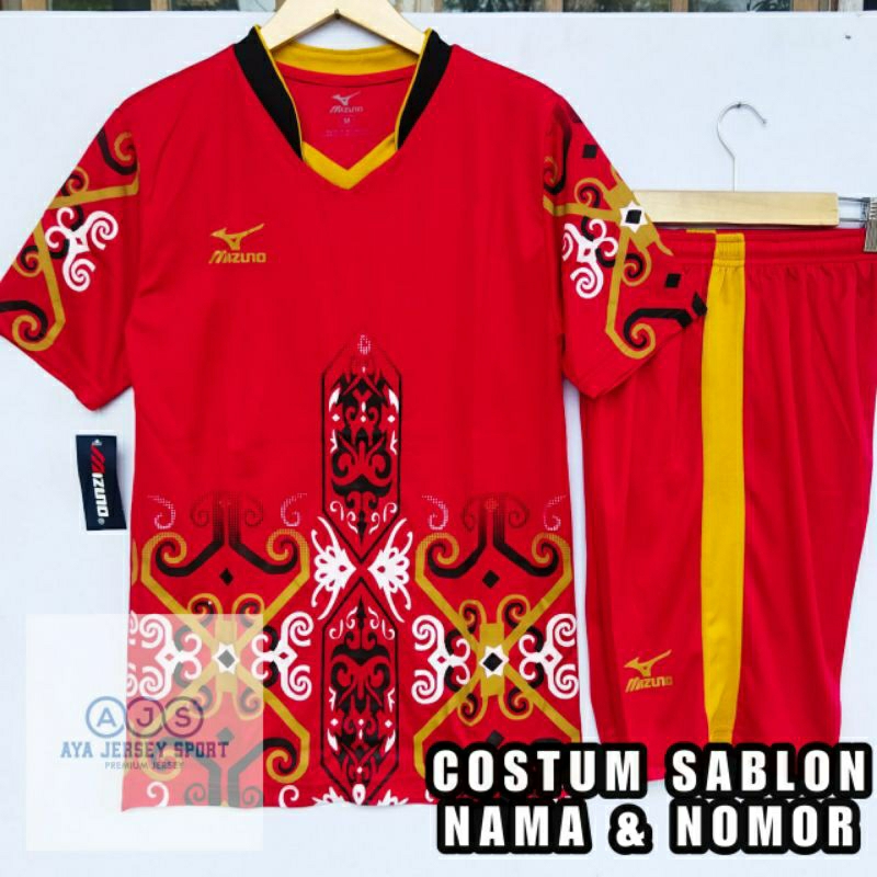 Jual Sablon Nama Nomor Punggung Jersey DEWASA SULTAN BORNEO Setelan