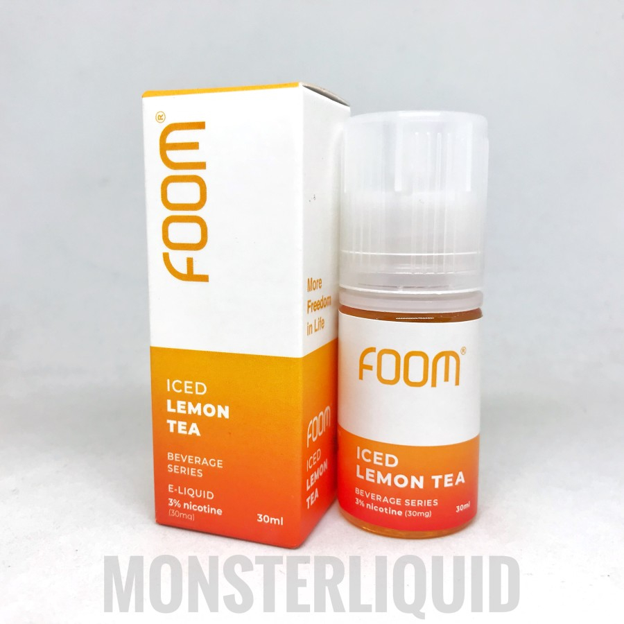 Jual SALT FOOM ICED LEMON TEA BY FOOM LAB 30MG 30ML Shopee Indonesia