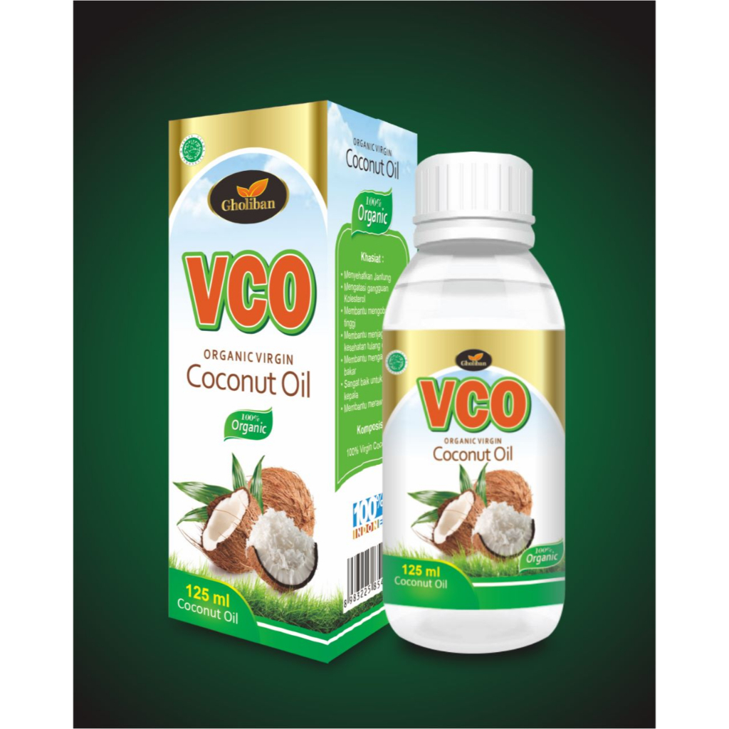 Jual VCO Virgin Coconut Oil Minyak Kelapa Gholiban 125 Ml Shopee