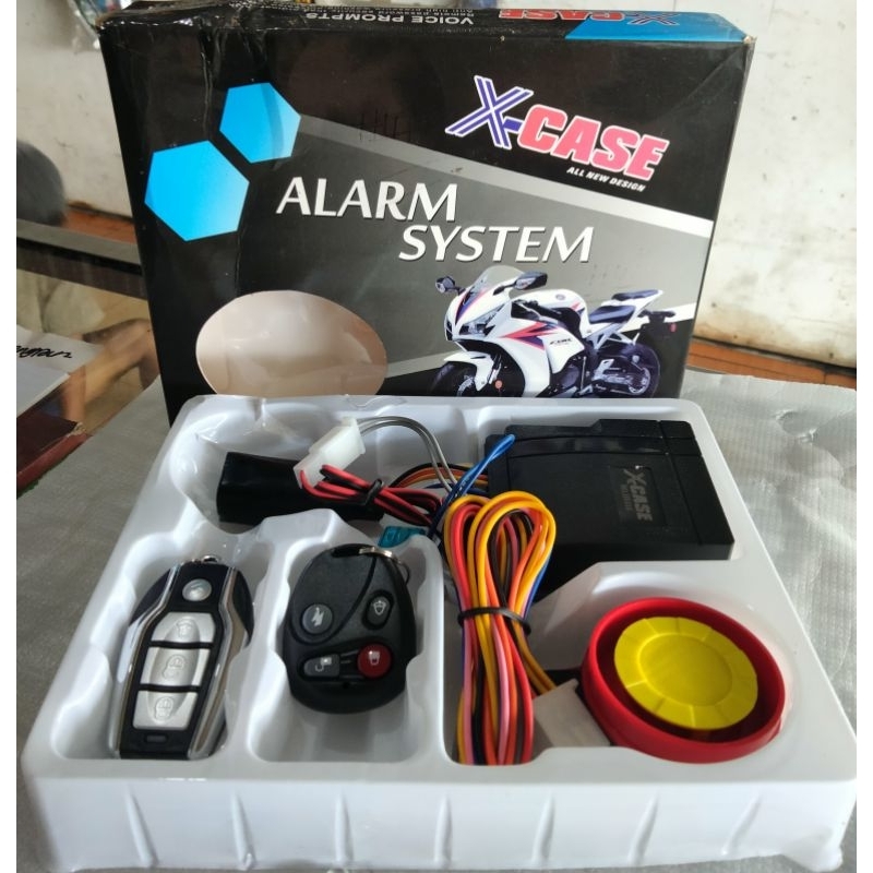 Jual Alarm System X Case Motor System Remote Jarak Jauh Universal Motor