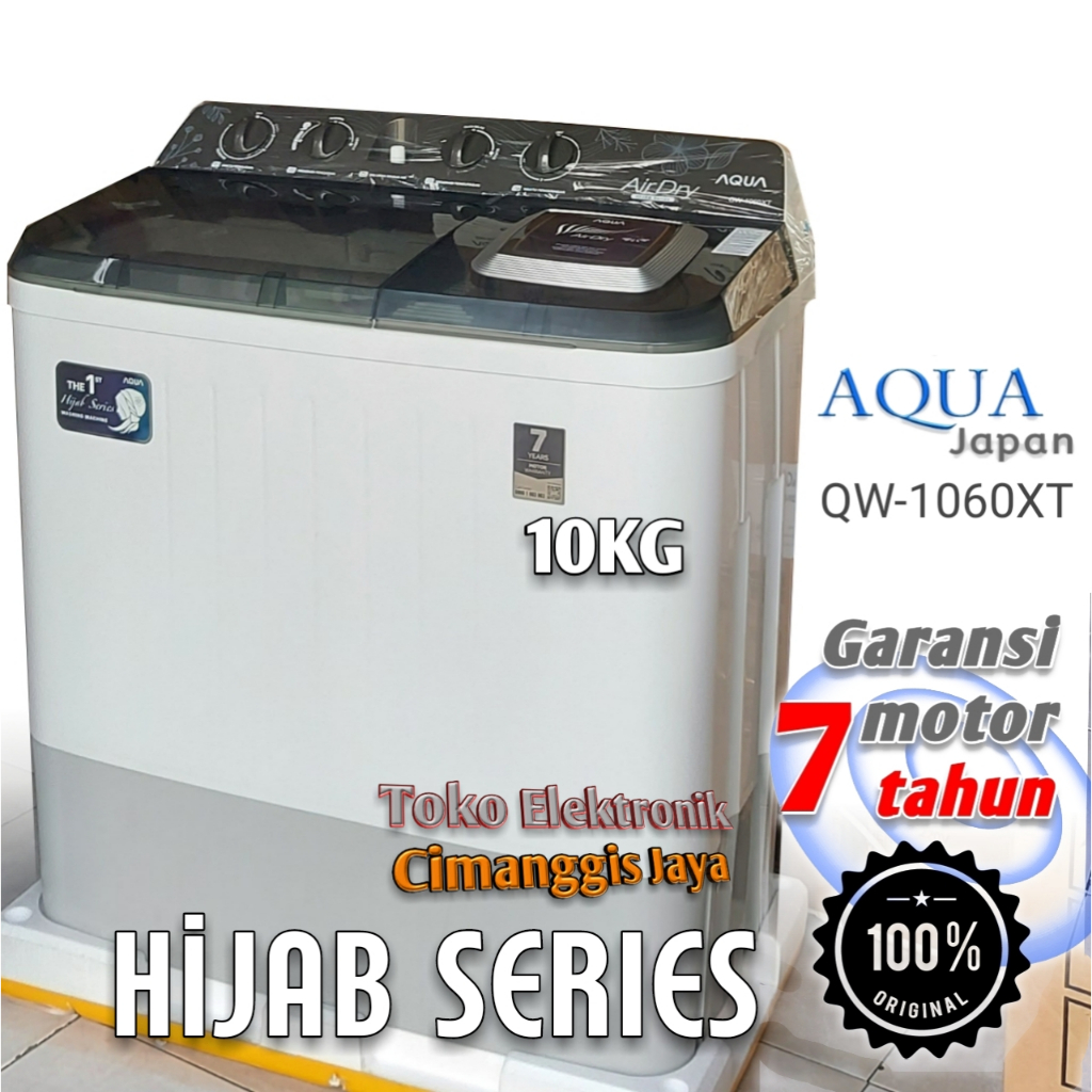 Jual Mesin Cuci Aqua 2 Tabung 7 Kg 8 Kg 9 Kg 10 Kg 12 Kg Shopee Indonesia