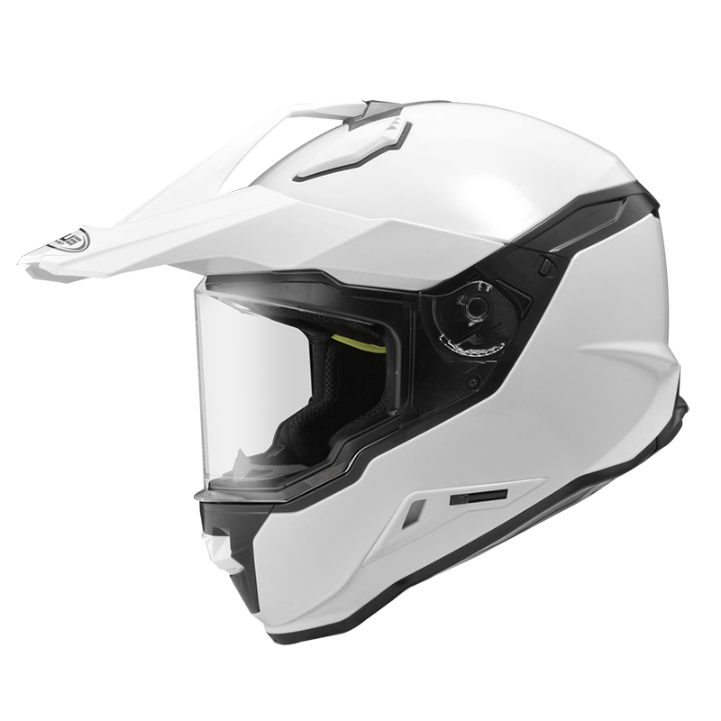 Jual Zeus Zs Pearl White Glossy Adventure Double Visor Shopee