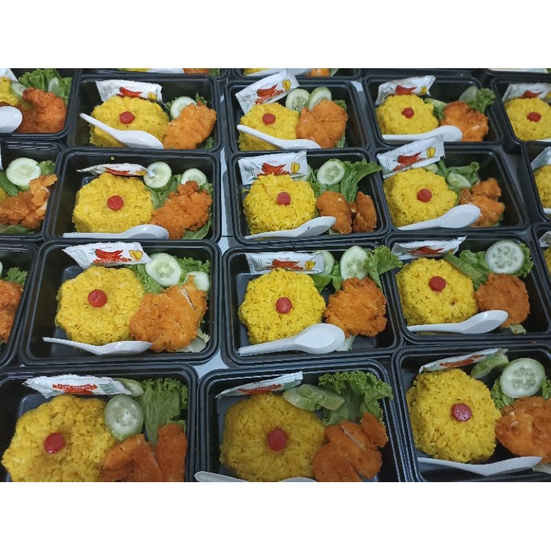 Jual Nasi Kuning Chicken Katsu Shopee Indonesia