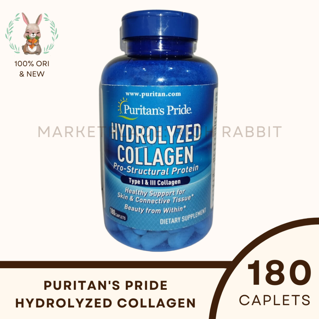 Jual Puritans Pride Hydrolyzed Collagen Mg Suplemen Tulang Kuku