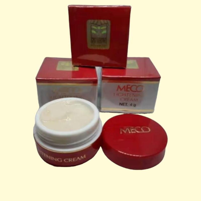 Jual Meco Lightening Cream Meco Cream Malam Gr Shopee Indonesia