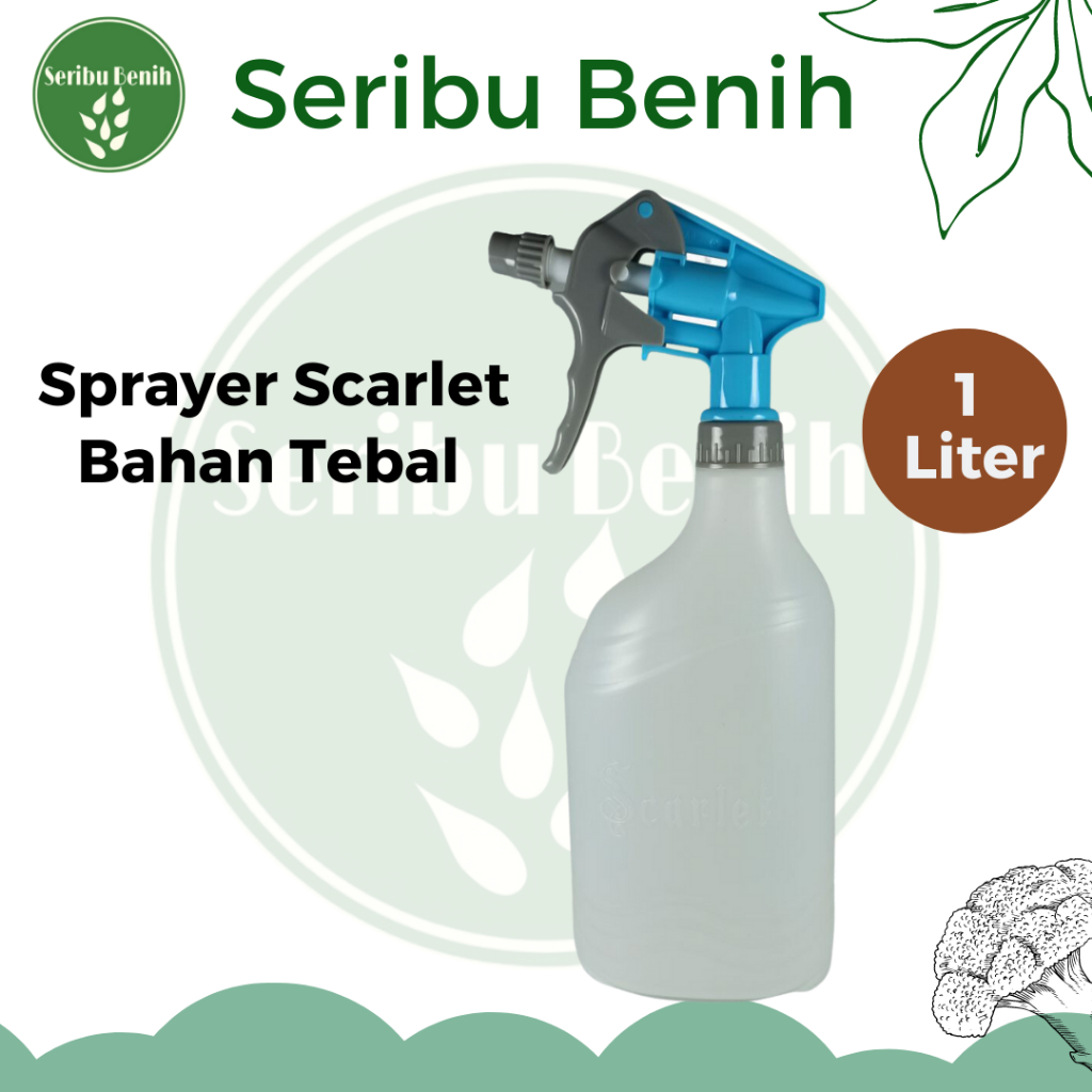 Jual Sprayer Botol Semprotan Liter Putih Spray Semprot Tanaman