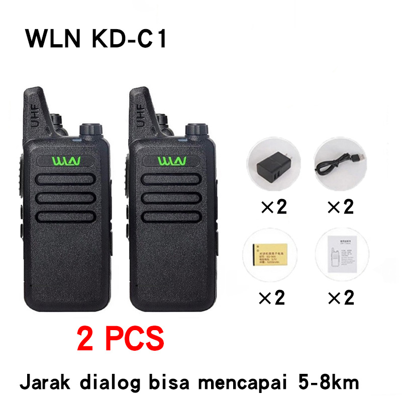 Jual Walkie Talkie Ht Wln Uhf Handy Talky Two Way Radio C Walkie