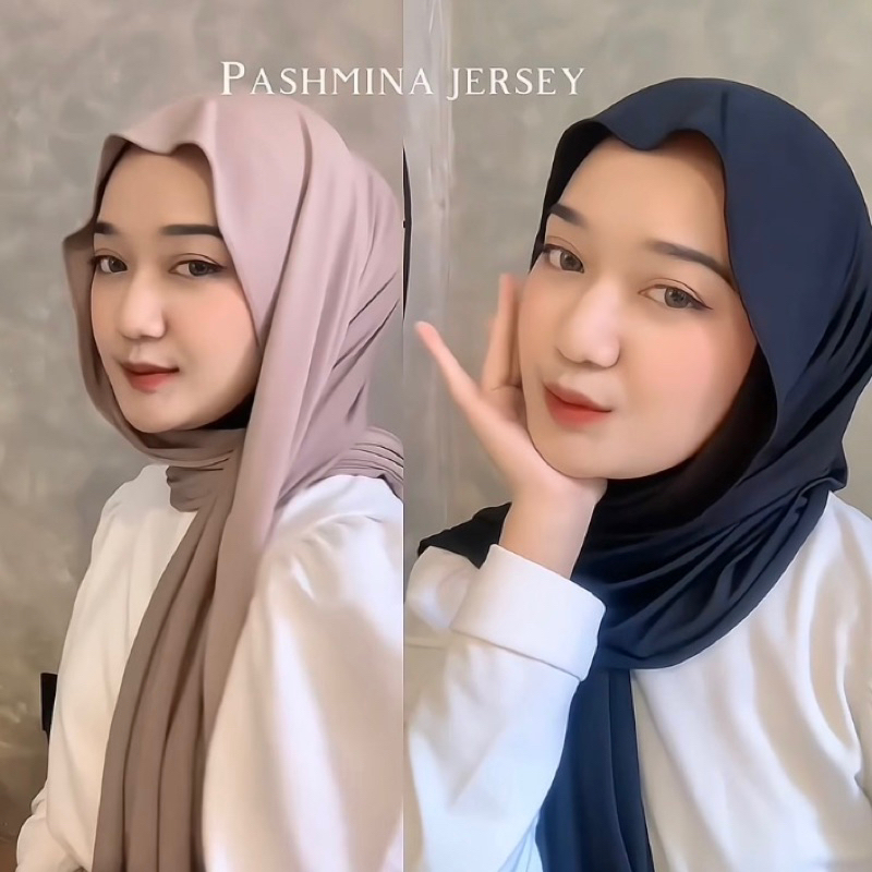 Jual Warna Pashmina Kaos Jersey By Syaheera Hijab Shopee Indonesia