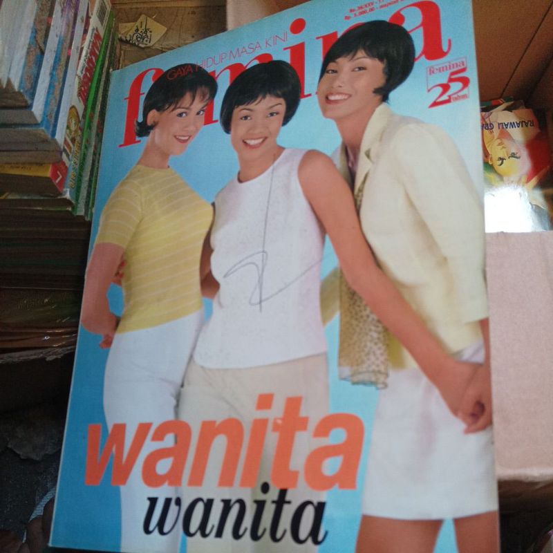 Jual BUKU MAJALAH FEMINA KARTINI SARINAH BEKAS Shopee Indonesia