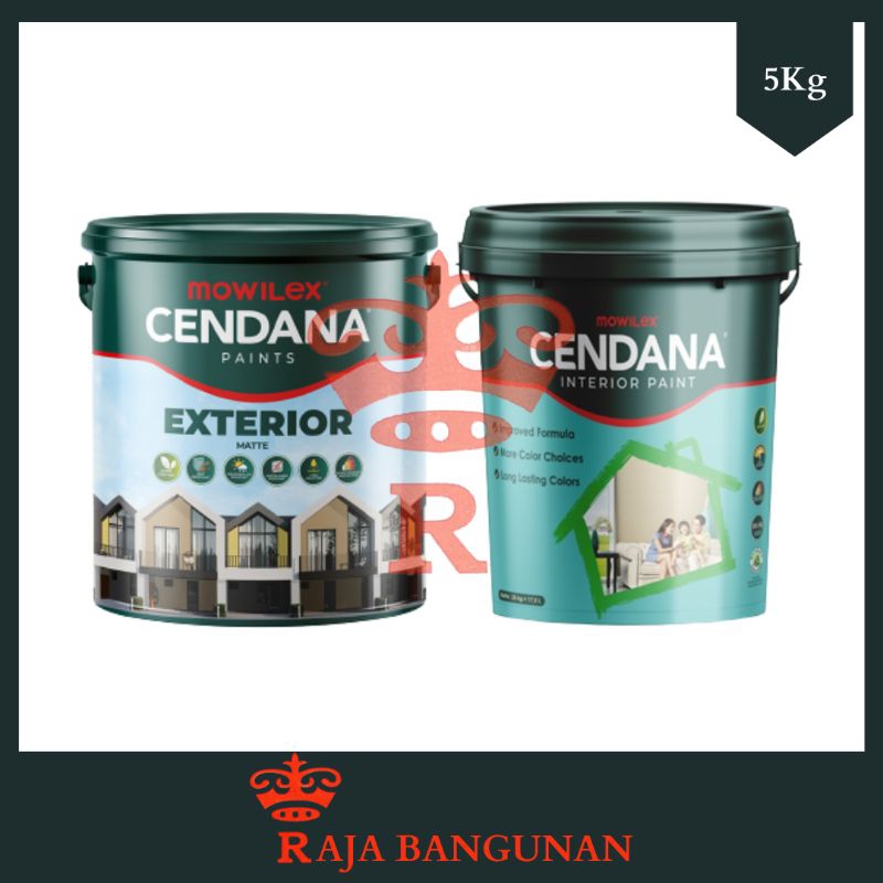 Jual Mowilex Cendana Exterior Interior Paint Cat Dinding Untuk Luar