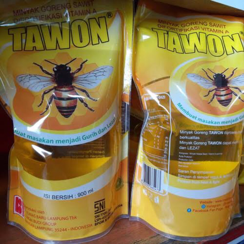 Jual Minyak Goreng Merk Tawon 900ml Shopee Indonesia