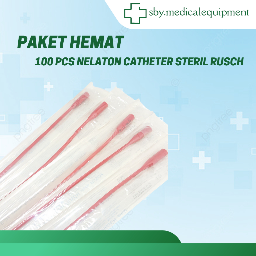 Jual Paket Hemat Pcs Nelaton Catheter Steril Rusch Selang Nelaton