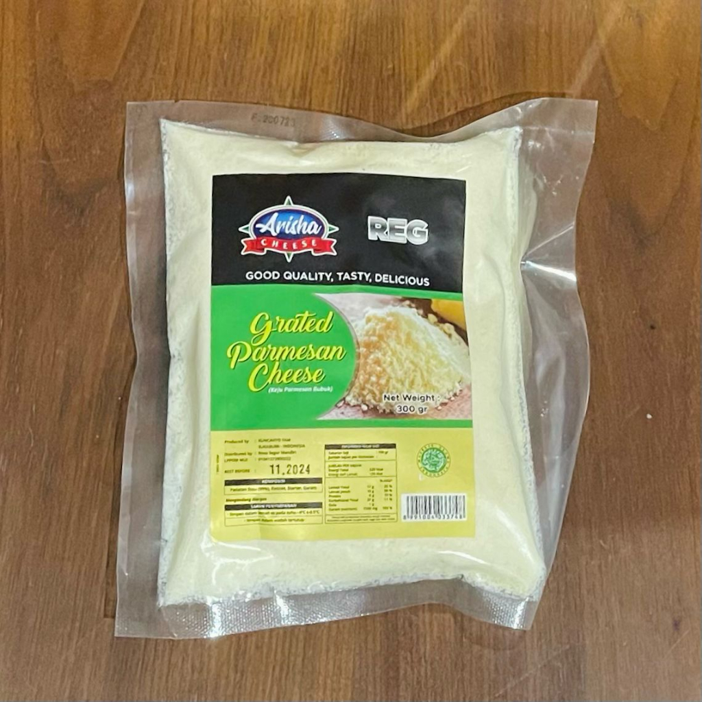 Jual Parmesan Cheese Arisha Grated Parmesan Cheese Gr Arisha