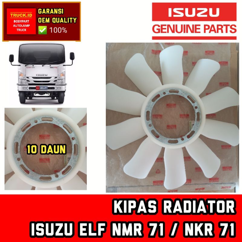 Jual KIPAS RADIATOR FAN BLADE ISUZU ELF NMR 71 NKR 71 10 DAUN