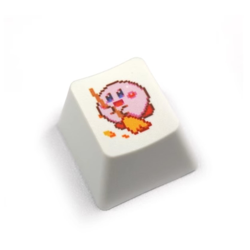 Jual Cute Kirby Keycaps Mechanical Keyboard Artisan Custom Keycap