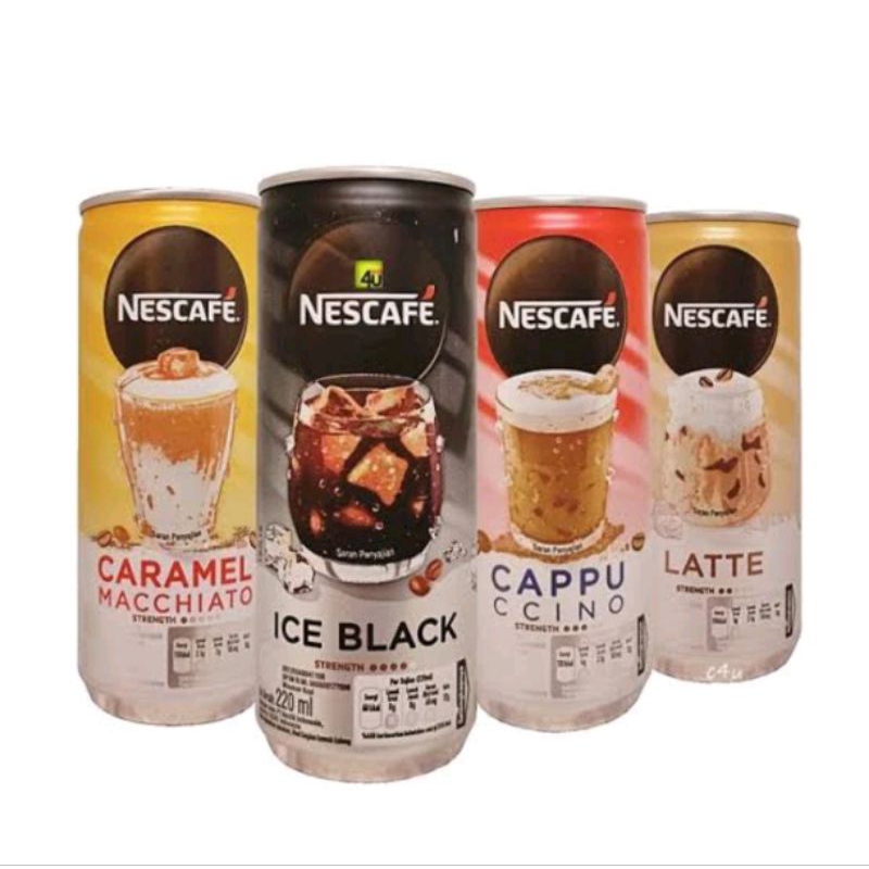 Jual Nescafe Coffe Drink Nescafe Kopi Kaleng Minuman Kopi Shopee