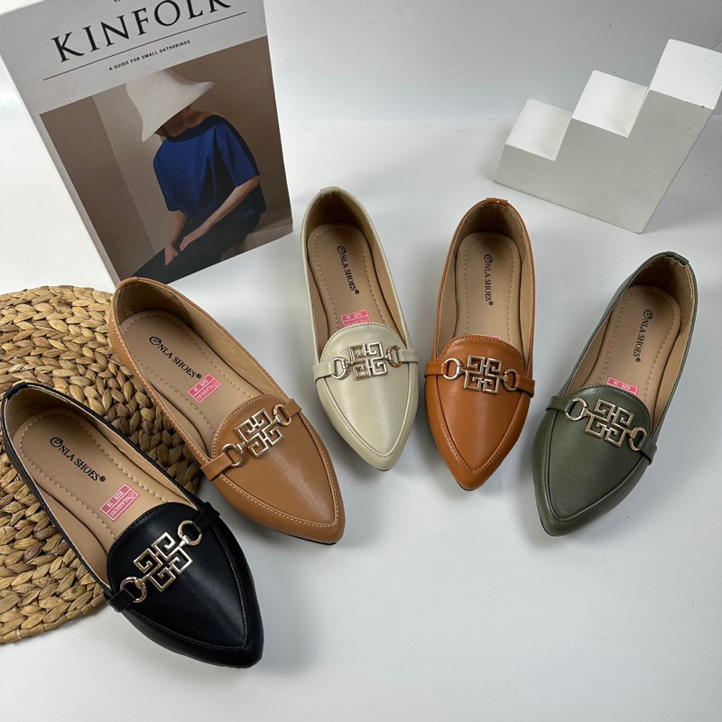 Jual Flatshoes Remaja Premium Terbaru Best Seller Import Perempuan