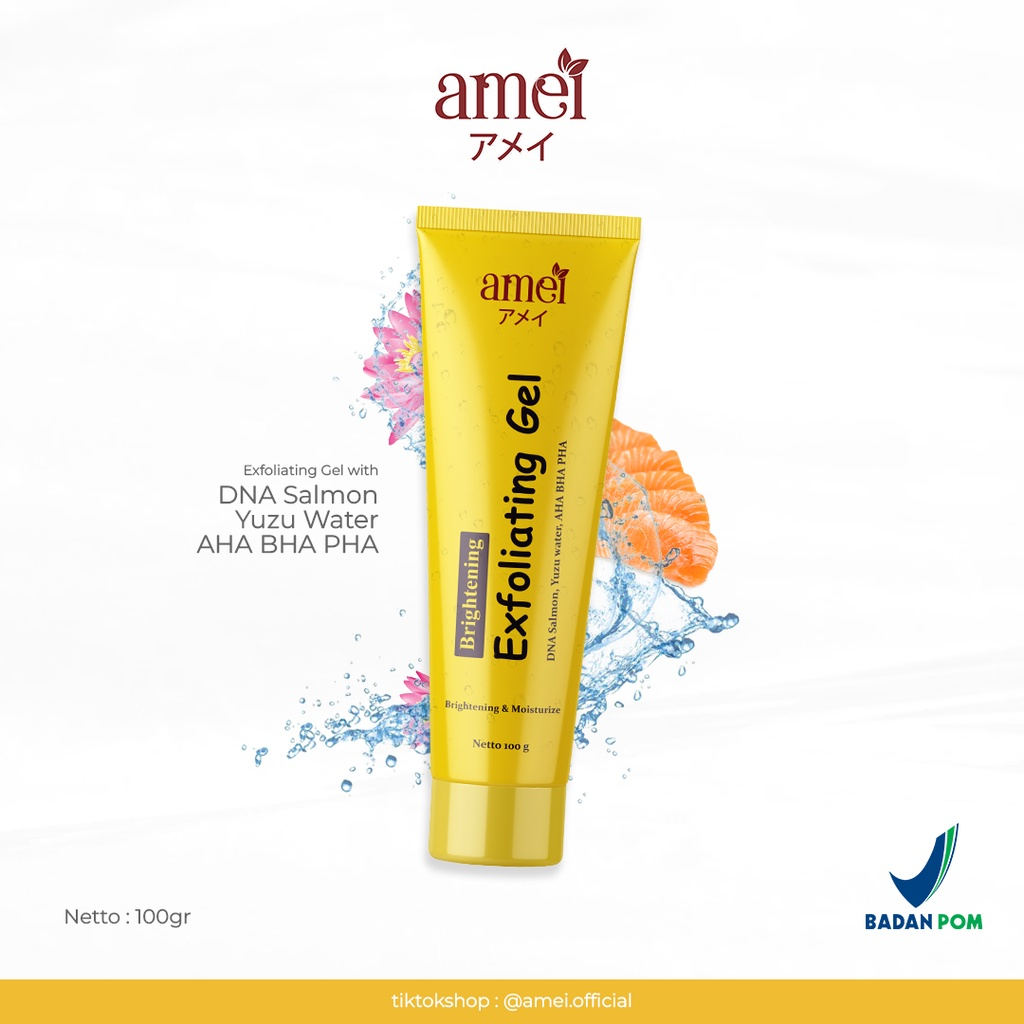 Jual Jaf Beli1 Gratis 1 Amei Brightening Exfoliating Gel Formula