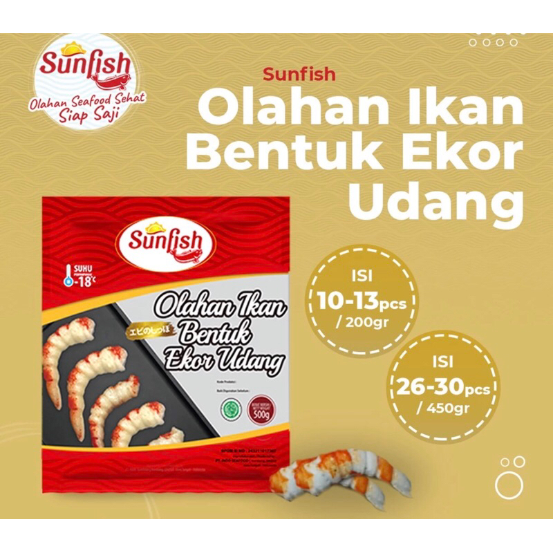 Jual Sunfish Olahan Ikan Bentuk Ekor Udang Gr Shopee Indonesia