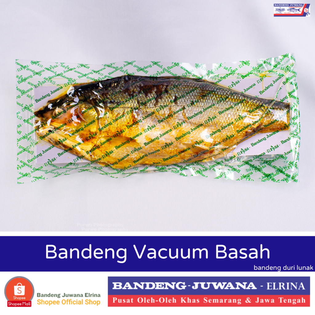 Jual BJ Elrina Bandeng Vacuum BASAH 1Kg Tahan 5 Hari Merek Bandeng