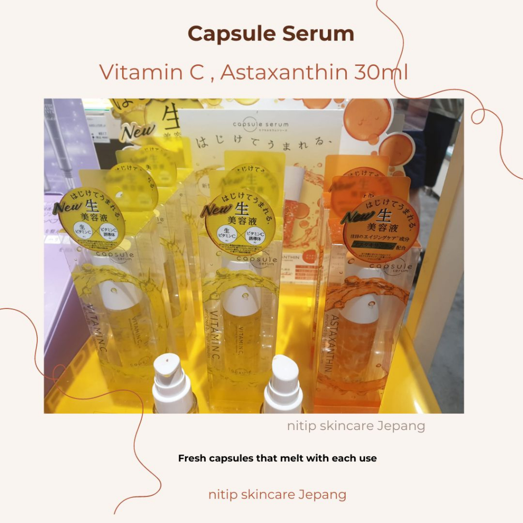 Jual Capsule Serum Vitamin C Astaxanthin Original Japan Shopee Indonesia