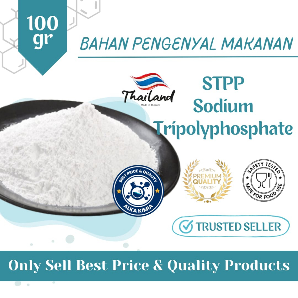 Jual STPP 100gr Bahan Pengenyal Bakso STPP Food Grade Thailand Shopee