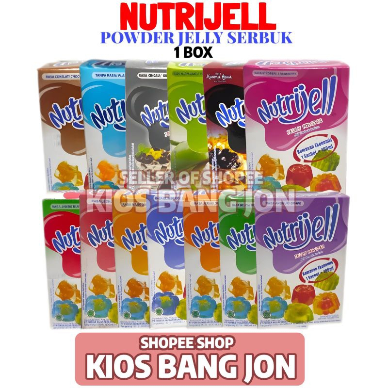 Jual Nutrijell Jelly Powder Ekonomis Box Shopee Indonesia