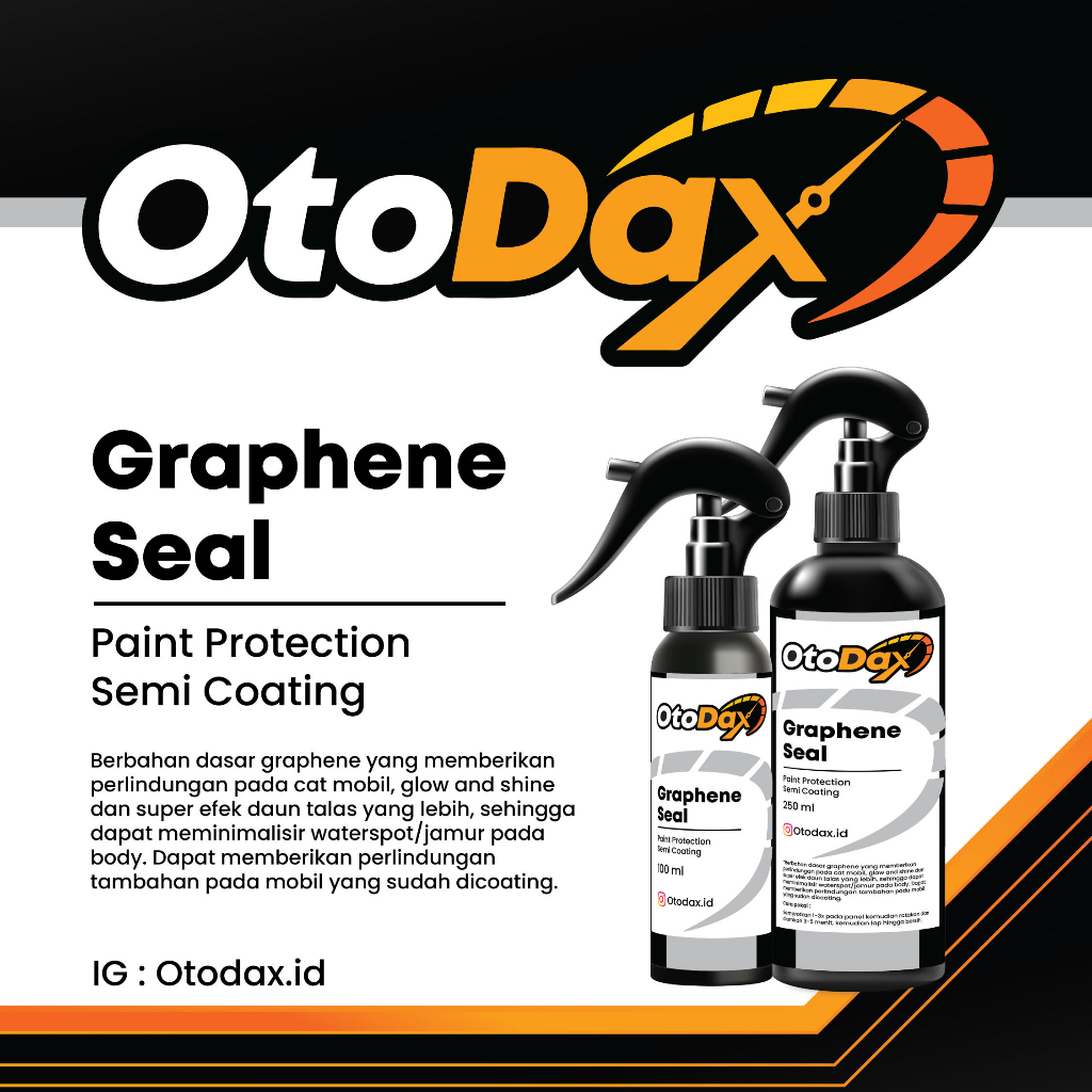 Jual Otodax Graphene Seal Pelindung Pengkilap Semi Coating Cat Mobil