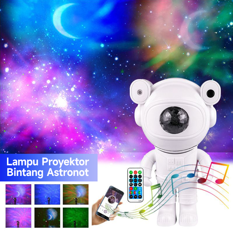 Jual Amazefan Proyektor Bintang Astronot Lampu Tidur Proyektor Langit