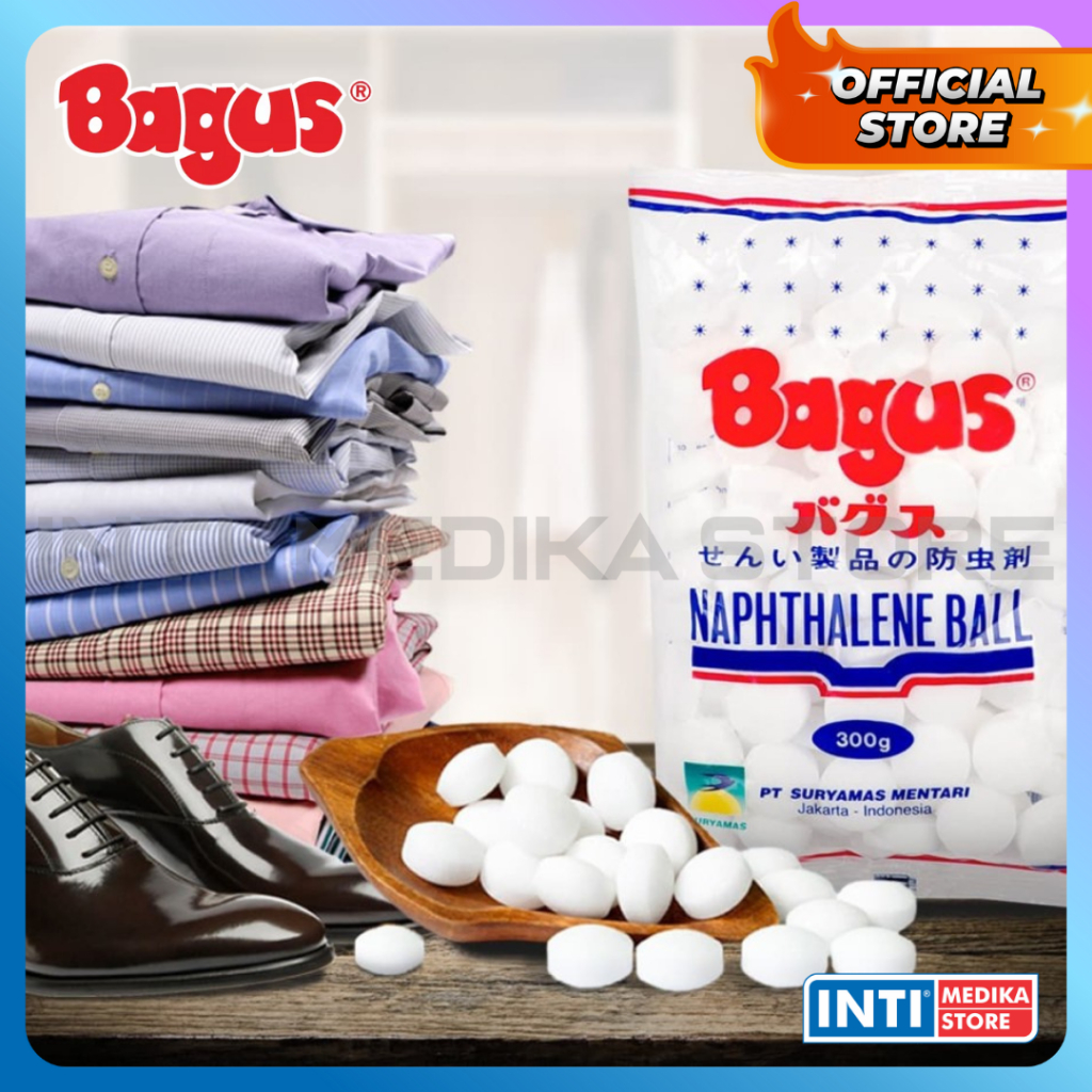 Jual BAGUS Naphthalene Ball Kamper Lemari Kapur Barus Pakaian Anti