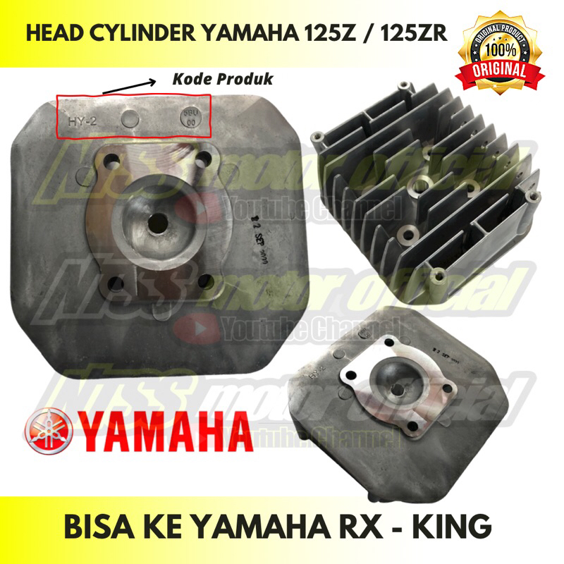 Jual Head Het Cylinder Kop Yamaha Z Yamaha Zr Hong Leong Shopee