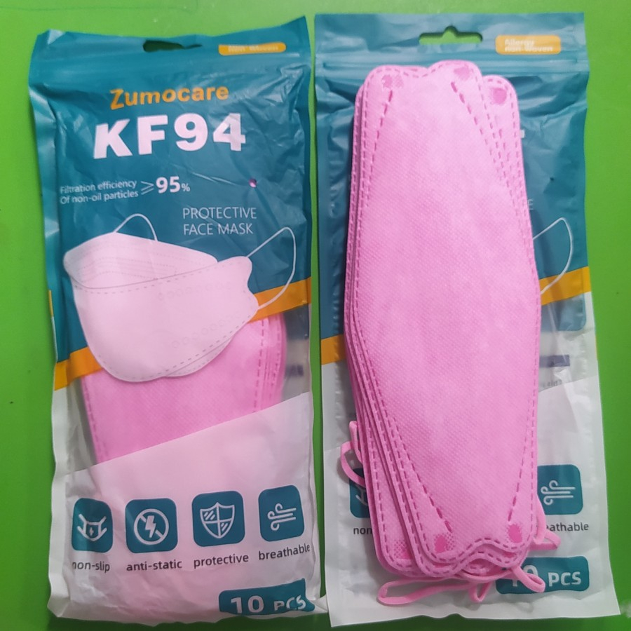 Jual Kf Warna Warni Ply Kf We Mask Warna Matcha Nude Pink Masker