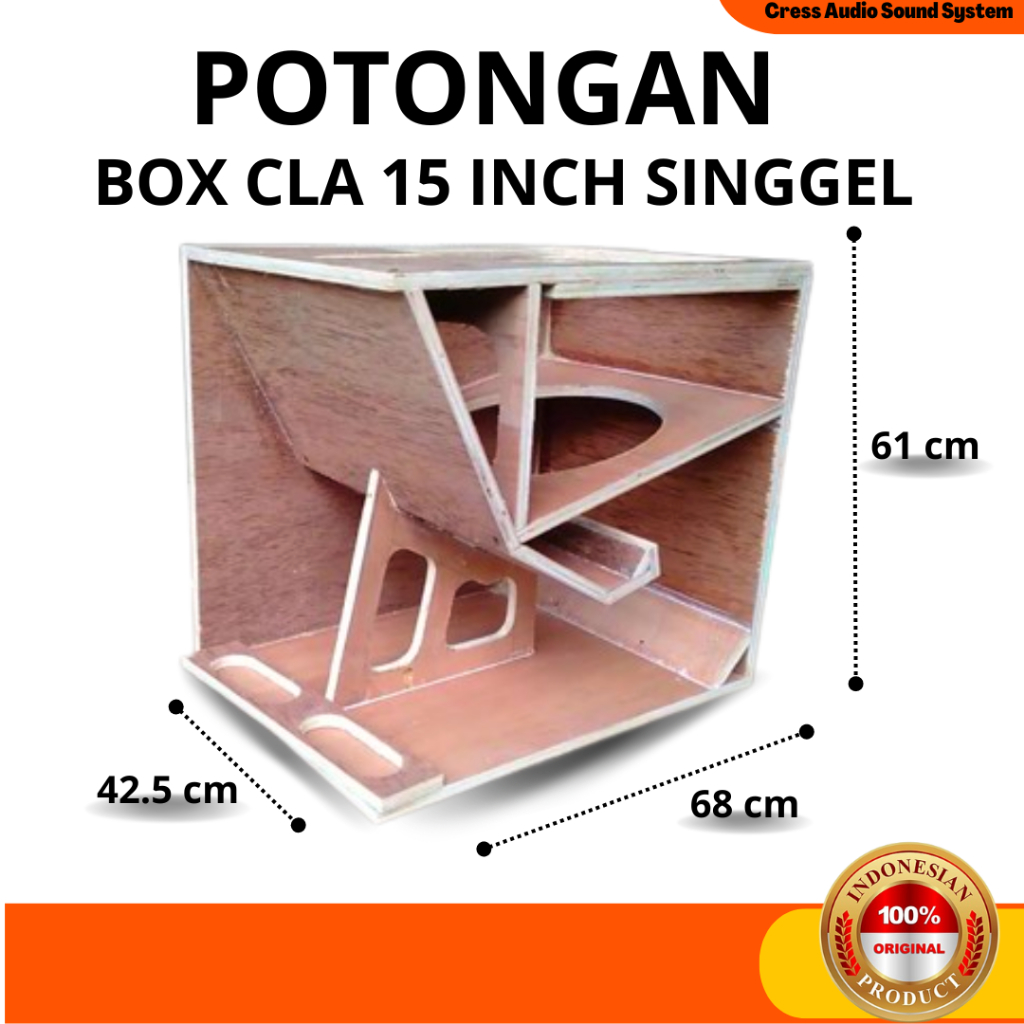 Jual POTONGAN Box Sound System CLA 15 Inch Bahan Triplek 18mm Shopee