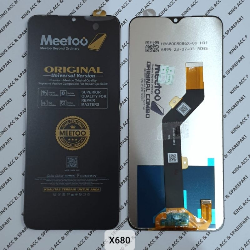 Jual ORIGINAL MEETOO LCD TOUCHSCREEN INFINIX HOT 9 PLAY X680 X680B