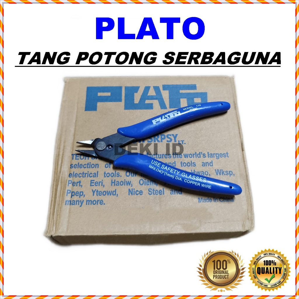 Jual Tang Plato Potong Kawat Wire Cutter Nipper Mini Plier Gunting