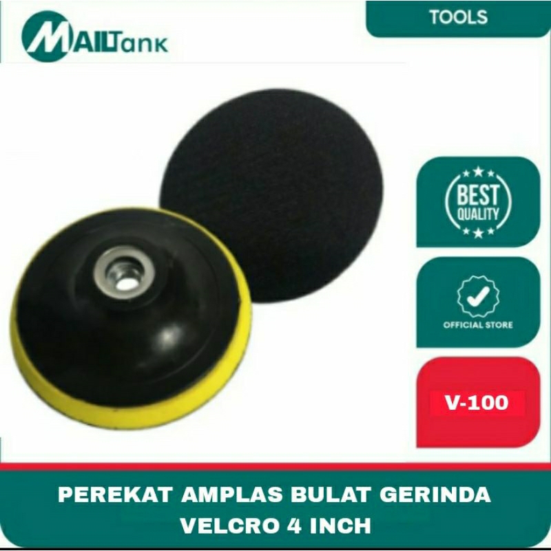 Jual Perekat Amplas Bulat Velcro Inch Tatakan Amplas Bulat Velcro