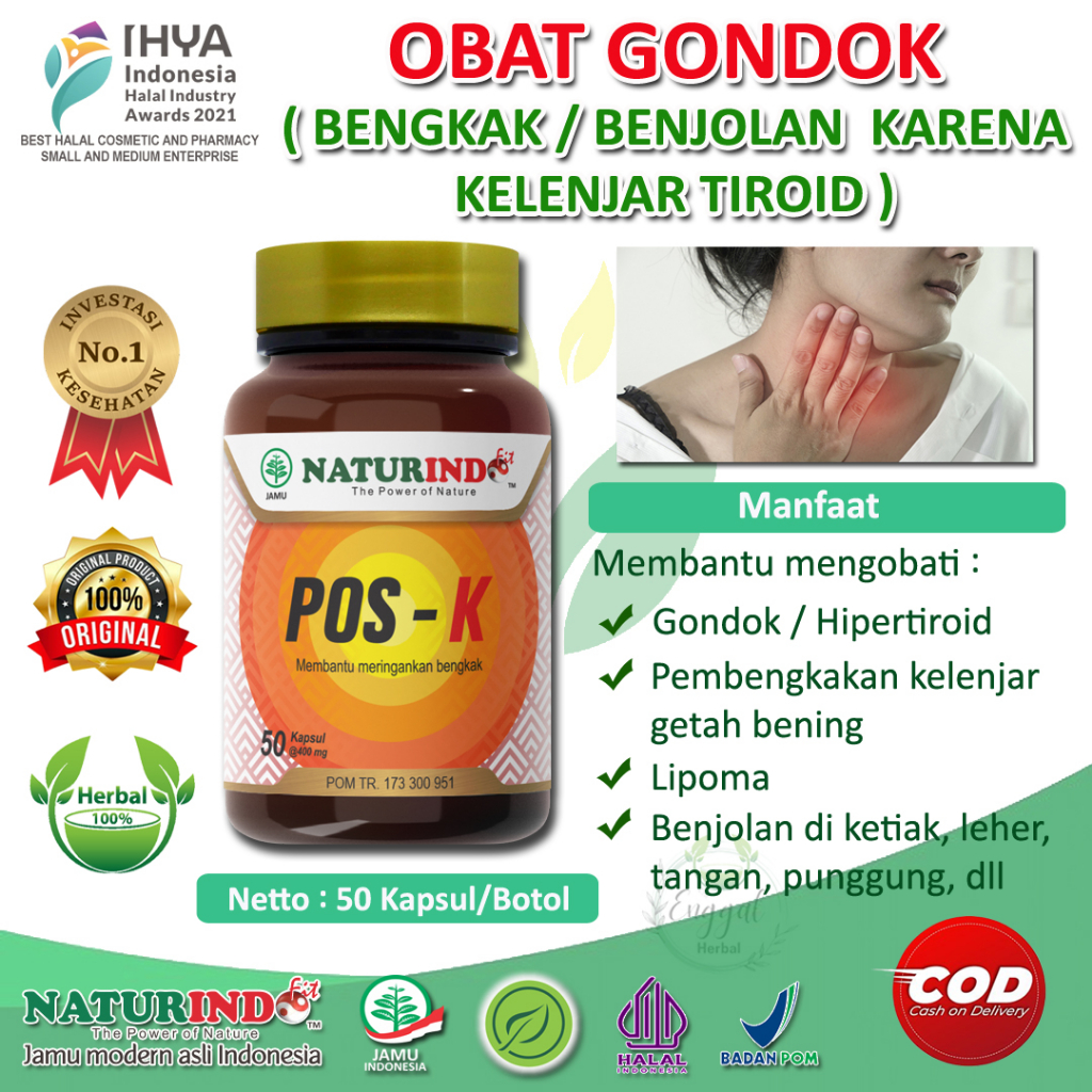 Jual Obat Benjolan Di Leher Atasi Gondok Ampuh Mengobati Gondok