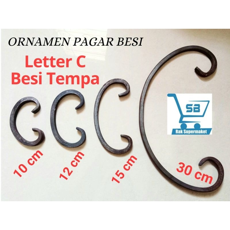 Jual ORNAMENT AKSESORIS PAGAR BESI TEMPA DARI VIRKAN HIASAN PAGAR BESI