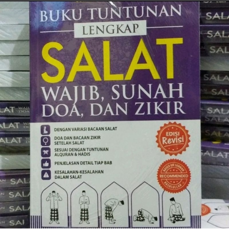 Jual Buku Tuntunan Lengkap Shalat Wajib Sudah Do A Dan Zikir Shopee