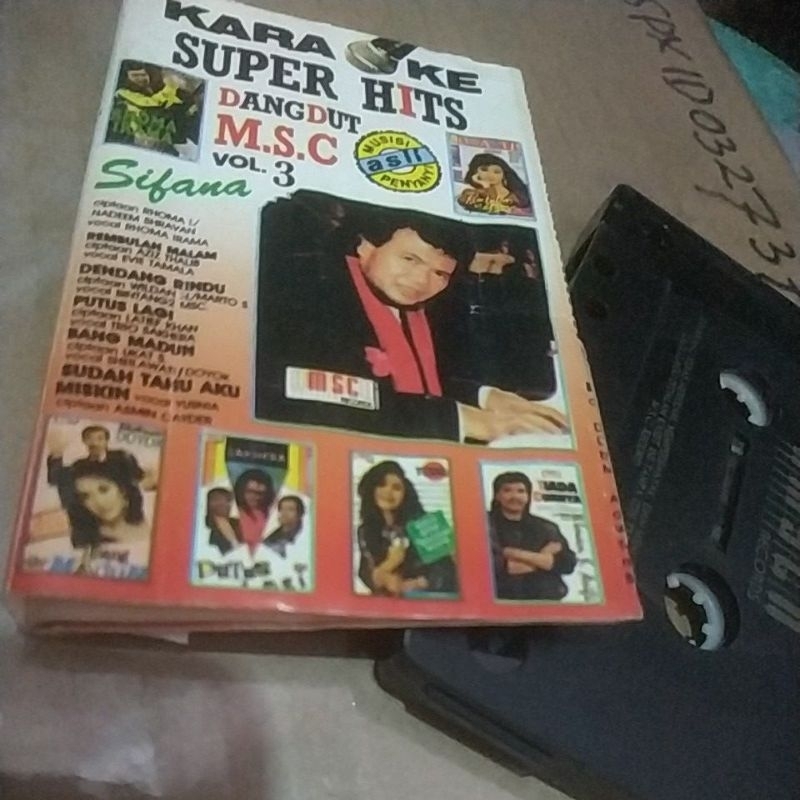 Jual Kaset Pita Karaoke Super Hits Dangdut MSC Vol 3 Shopee Indonesia