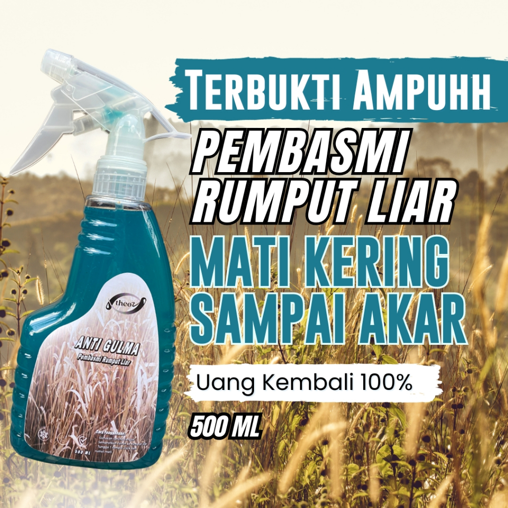 Jual Herbisida Racun Pembasmi Rumput Liar Paling Ampuh Sapu Bersih