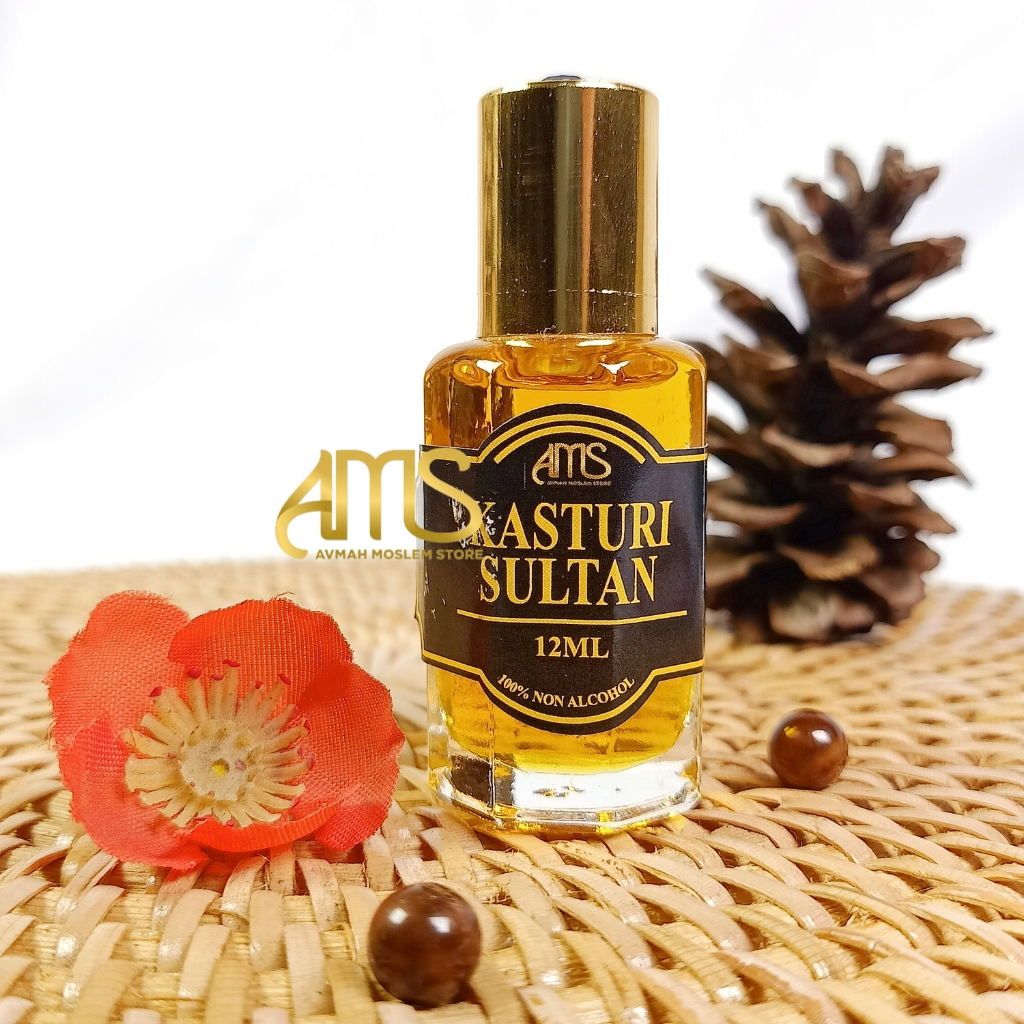 Jual Parfum Aroma Kasturi Sultan Full Bibit Murni Roll On By Ams