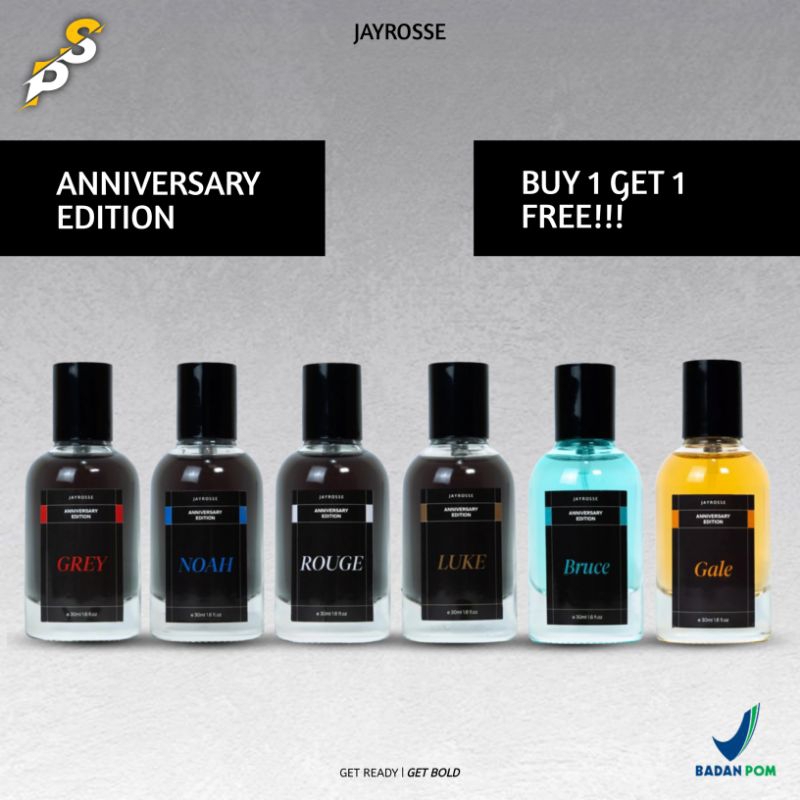 Jual Anniversary Edition Buy Get Jayrosse Parfum Grey Rouge