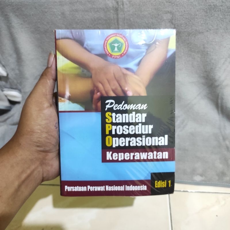 Jual Buku PPNI SPOK Pedoman Standar Prosedur Operasional Keperawatan