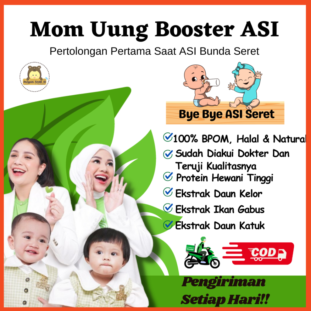 Jual Mom Uung Booster Breastmilk Pelancar Asi Herbal Ibu Ekstrak Daun