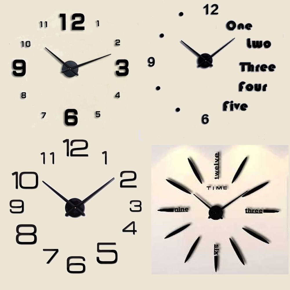 Jual Jam Dinding Besar Raksasa Giant Wall Clock Diy Cm