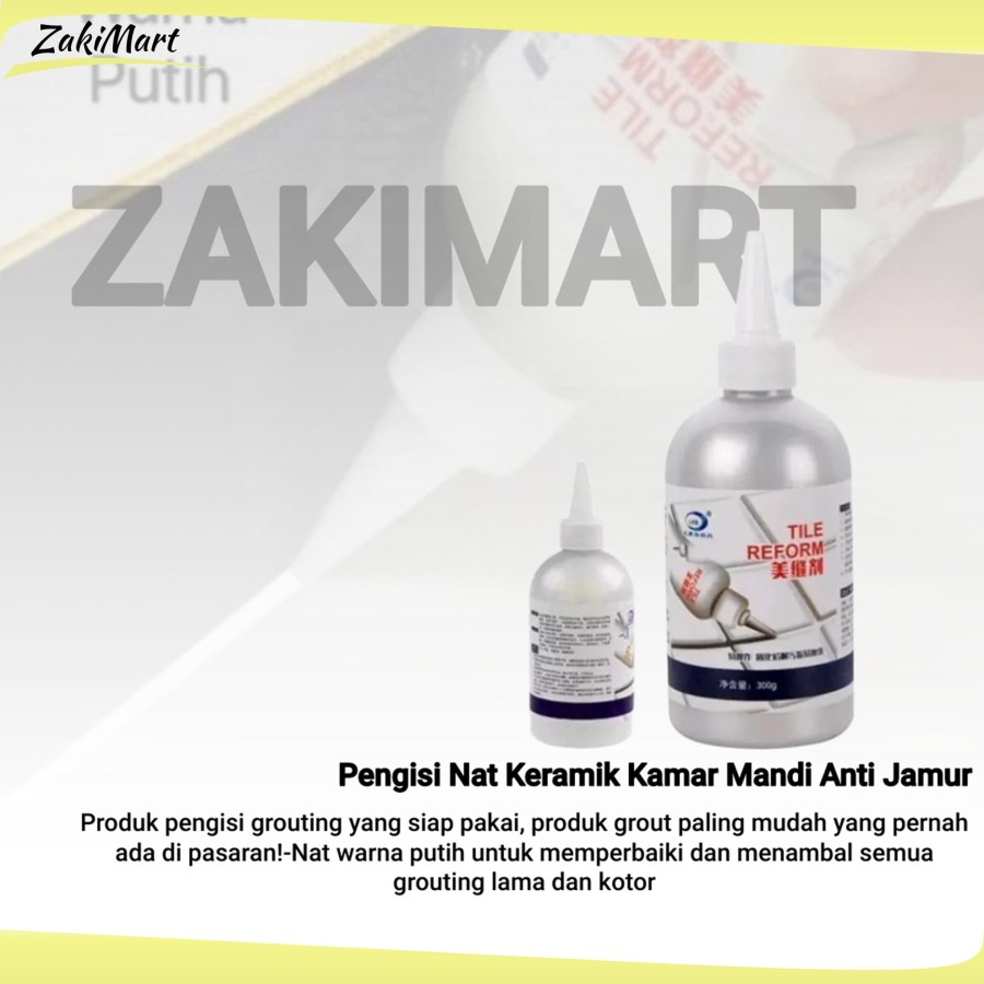 Jual Pengisi Nat Keramik Kamar Mandi Anti Jamur Tile Reform Dempul