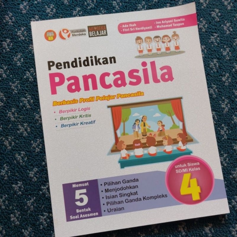 Jual PENDIDIKAN PANCASILA SD MI KELAS 4 KURIKULUM MERDEKA Shopee