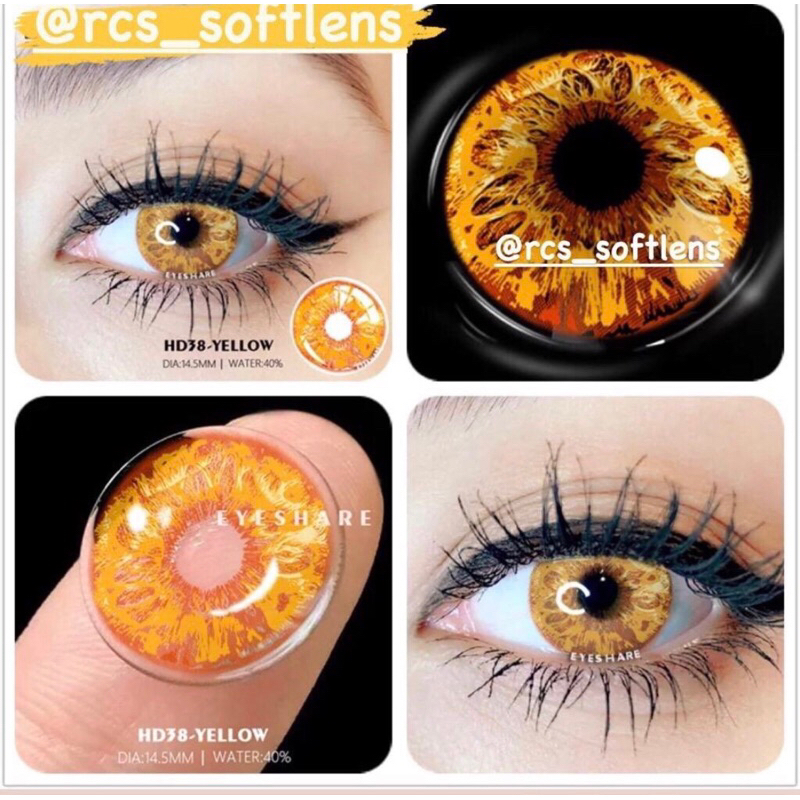 Jual NEW Softlens Cosplay Hallowen Softlens Kuning Biru Shopee Indonesia