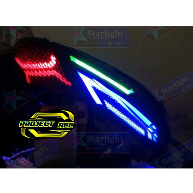 Jual Stoplamp Vario Carbu 110 Custom Lazy Alis Audi Shopee Indonesia